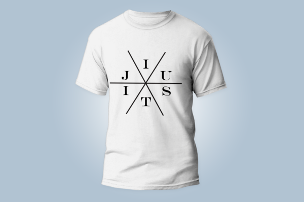 camiseta jiu jitsu asterisco