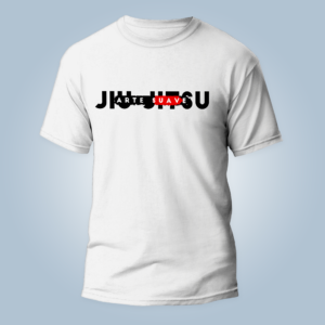 Camiseta jiu jitsu arte suave faixa preta
