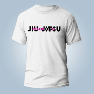 Camiseta Jiu Jitsu arte suave faixa roxa