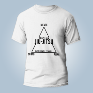 Camiseta mente ,corpo e alma brazilian jiu jitsu