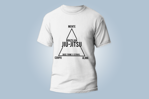 Camiseta mente ,corpo e alma brazilian jiu jitsu
